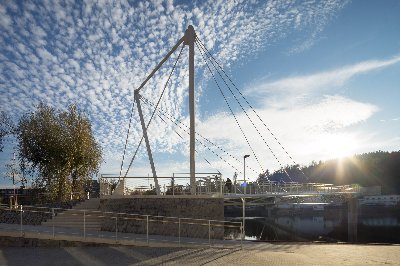 Lávka pro pěší přes řeku Otavu, Písek